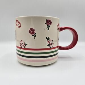 Starbucks X BAN.DO Bando Limited Edition Rose 12 oz Mug Cup 2018 Cottagecore